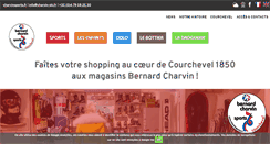 Desktop Screenshot of charvinsports.fr